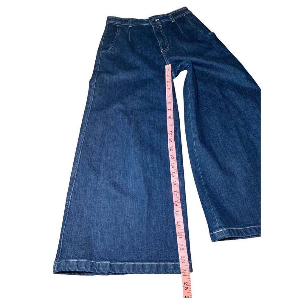 Anthropologie Closed Organic Cotton Leira High-Rise Wide-Leg Jeans - Picture 12 of 16